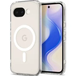 ETUI SPIGEN GOOGLE PIXEL 10A ULTRA HYBRID MAG MAGSAFE CLEAR/WHITE
