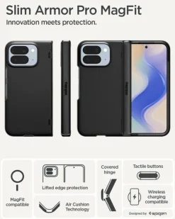 ETUI SPIGEN GOOGLE PIXEL 10 PRO FOLD SLIM ARMOR PRO MAGSAFE BLACK