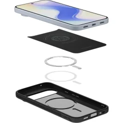 ETUI SPIGEN GOOGLE PIXEL 10 / 10 PRO LIQUID AIR MAG MAGSAFE MATTE BLACK