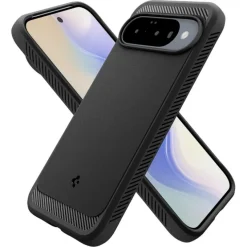 ETUI SPIGEN GOOGLE PIXEL 10 / 10 PRO RUGGED ARMOR MAG MAGSAFE MATTE BLACK