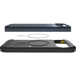 ETUI SPIGEN GOOGLE PIXEL 10 / 10 PRO TOUGH ARMOR MAG MAGSAFE METAL SLATE