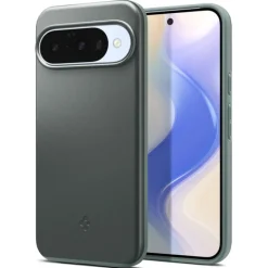 ETUI SPIGEN GOOGLE PIXEL 10 / 10 PRO THIN FIT MAG MAGSAFE SAGE GREEN