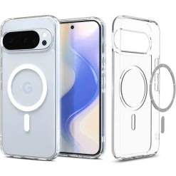 ETUI SPIGEN GOOGLE PIXEL 10 / 10 PRO ULTRA HYBRID MAG MAGSAFE CLEAR/WHITE