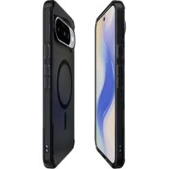 ETUI SPIGEN GOOGLE PIXEL 10 / 10 PRO ULTRA HYBRID MAG MAGSAFE FROST BLACK