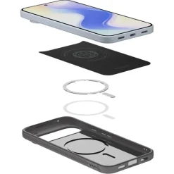 ETUI SPIGEN GOOGLE PIXEL 10 PRO XL LIQUID AIR MAG MAGSAFE MARBLE GREY