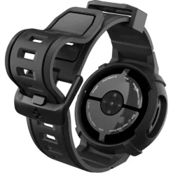 ETUI SPIGEN GOOGLE PIXEL WATCH 4 45mm RUGGED ARMOR PRO Z PODSTAWKĄ CZARNE