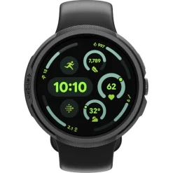 ETUI SPIGEN GOOGLE PIXEL WATCH 4 45MM LIQUID AIR V2 MATTE BLACK