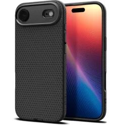 ETUI SPIGEN IPHONE 17 AIR LIQUID AIR MATTE BLACK