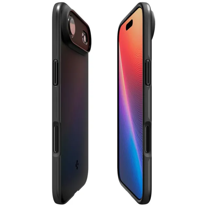 ETUI SPIGEN IPHONE 17 AIR THIN FIT MAG MAGSAFE BLACK