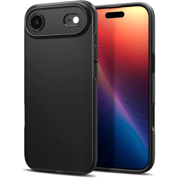 ETUI SPIGEN IPHONE 17 AIR THIN FIT MAG MAGSAFE BLACK