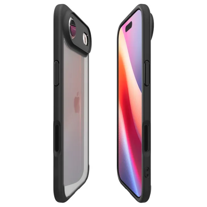ETUI SPIGEN IPHONE 17 AIR ULTRA HYBRID MATTE BLACK