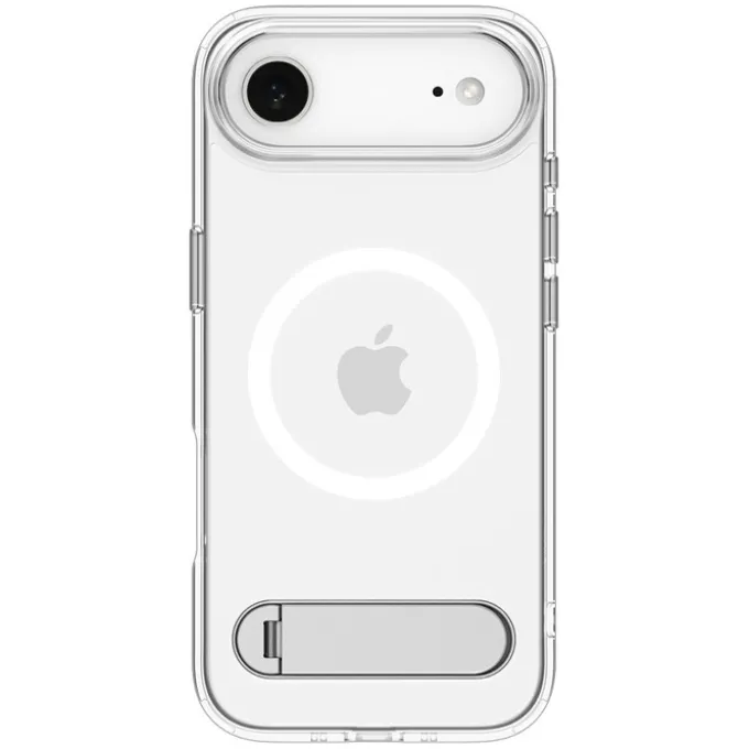 ETUI SPIGEN IPHONE 17 AIR ULTRA HYBRID ”S” MAG MAGSAFE CLEAR/WHITE