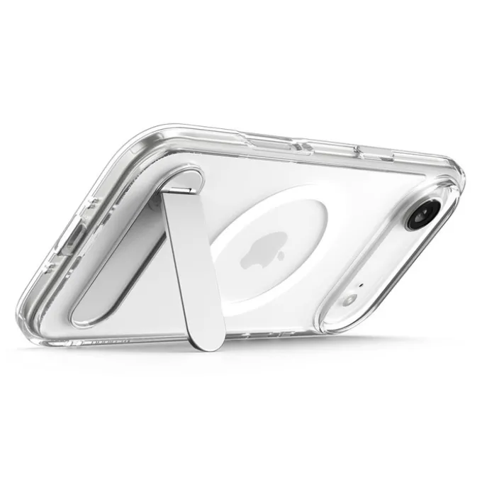ETUI SPIGEN IPHONE 17 AIR ULTRA HYBRID ”S” MAG MAGSAFE CLEAR/WHITE