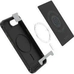 ETUI SPIGEN IPHONE 17E / 16E CORE ARMOR MAG MAGSAFE MATOWE CZARNE
