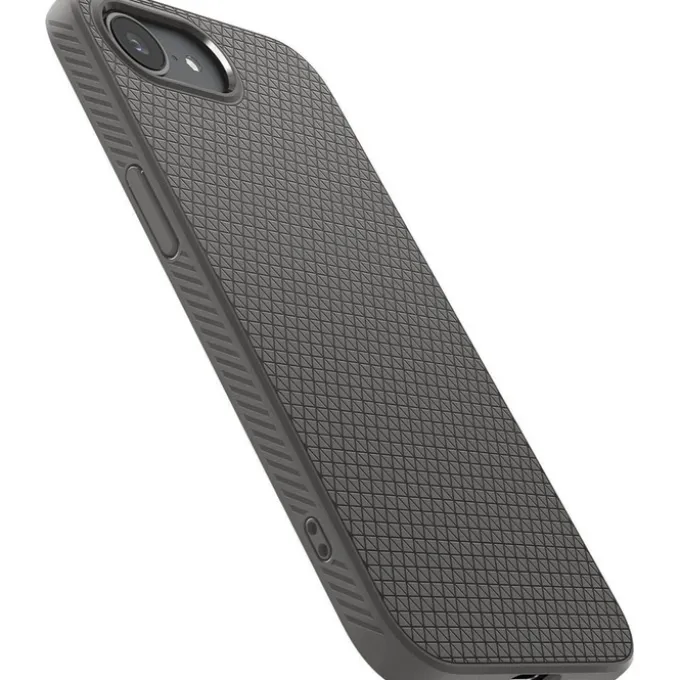 ETUI SPIGEN IPHONE 17E / 16E LIQUID AIR MARBLE GRAY