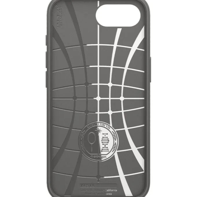 ETUI SPIGEN IPHONE 17E / 16E LIQUID AIR MARBLE GRAY