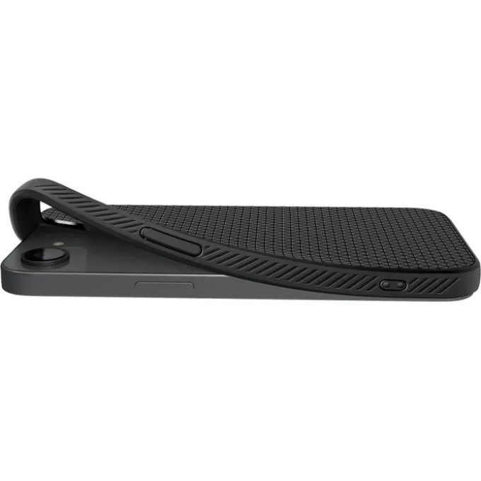 ETUI SPIGEN IPHONE 17E / 16E LIQUID AIR MATOWE CZARNE