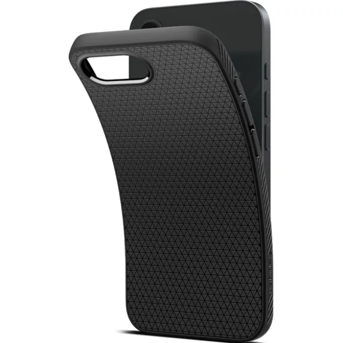 ETUI SPIGEN IPHONE 17E / 16E LIQUID AIR MATOWE CZARNE
