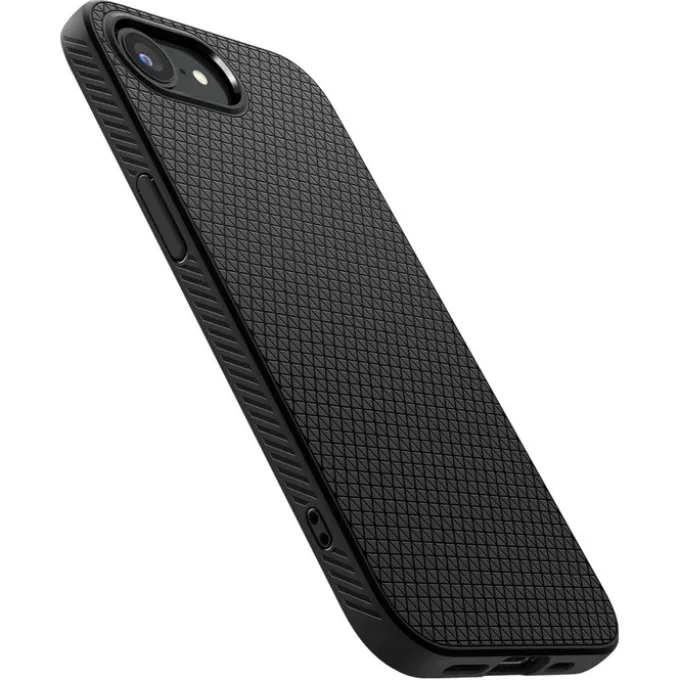 ETUI SPIGEN IPHONE 17E / 16E LIQUID AIR MATOWE CZARNE