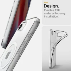 ETUI SPIGEN IPHONE 17E / 16E LIQUID CRYSTAL MAG MAGSAFE PRZEZROCZYSTE
