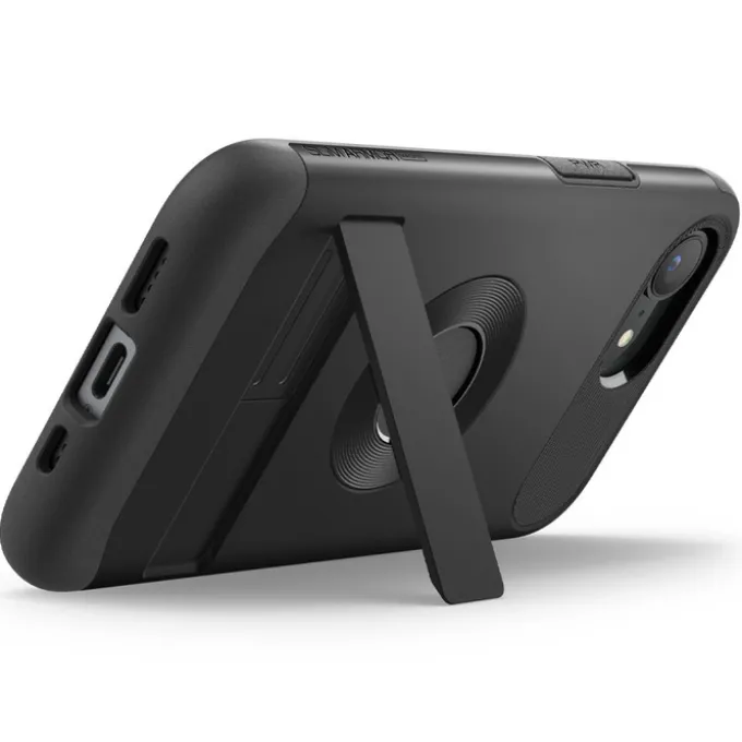 ETUI SPIGEN IPHONE 17E / 16E SLIM ARMOR MAG MAGSAFE CZARNE