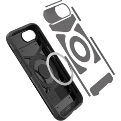 ETUI SPIGEN IPHONE 17E / 16E SLIM ARMOR MAG MAGSAFE CZARNE