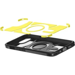 ETUI SPIGEN IPHONE 17E / 16E TOUGH ARMOR MAG MAGSAFE BLACK