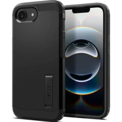 ETUI SPIGEN IPHONE 17E / 16E TOUGH ARMOR MAG MAGSAFE BLACK