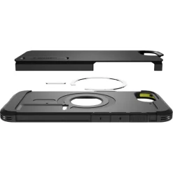 ETUI SPIGEN IPHONE 17E / 16E TOUGH ARMOR MAG MAGSAFE BLACK