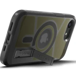 ETUI SPIGEN IPHONE 17E / 16E TOUGH ARMOR MAG MAGSAFE FROST BLACK