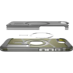 ETUI SPIGEN IPHONE 17E / 16E TOUGH ARMOR MAG MAGSAFE FROST BLACK