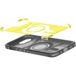 ETUI SPIGEN IPHONE 17E / 16E TOUGH ARMOR MAG MAGSAFE FROST BLACK