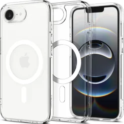 ETUI SPIGEN IPHONE 17E / 16E ULTRA HYBRID MAG MAGSAFE BIAŁE