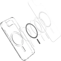 ETUI SPIGEN IPHONE 17E / 16E ULTRA HYBRID MAG MAGSAFE BIAŁE