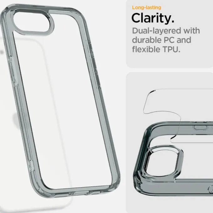 ETUI SPIGEN IPHONE 17E / 16E ULTRA HYBRID SPACE CRYSTAL
