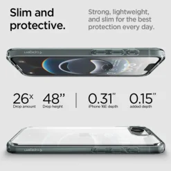 ETUI SPIGEN IPHONE 17E / 16E ULTRA HYBRID SPACE CRYSTAL