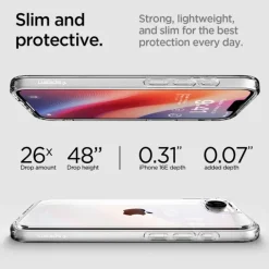 ETUI SPIGEN IPHONE 17E / 16E ULTRA HYBRID CRYSTAL CLEAR