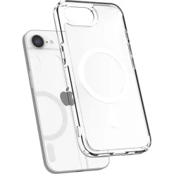 ETUI SPIGEN IPHONE 17E / 16E ULTRA HYBRID MAG MAGSAFE FROST WHITE