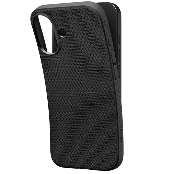 ETUI SPIGEN IPHONE 17 LIQUID AIR MATTE BLACK