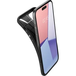 Etui SPIGEN iPhone 15 Liquid Air Matte Black Case