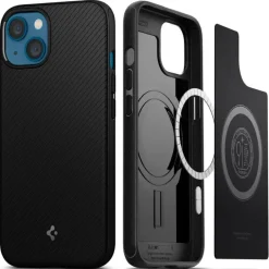 Etui SPIGEN iPhone 13 Mini Mag Armor Magsafe Matte Black Case