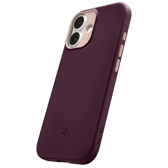 ETUI SPIGEN IPHONE 17 NANO POP MAG MAGSAFE BURGUNDY BEAN