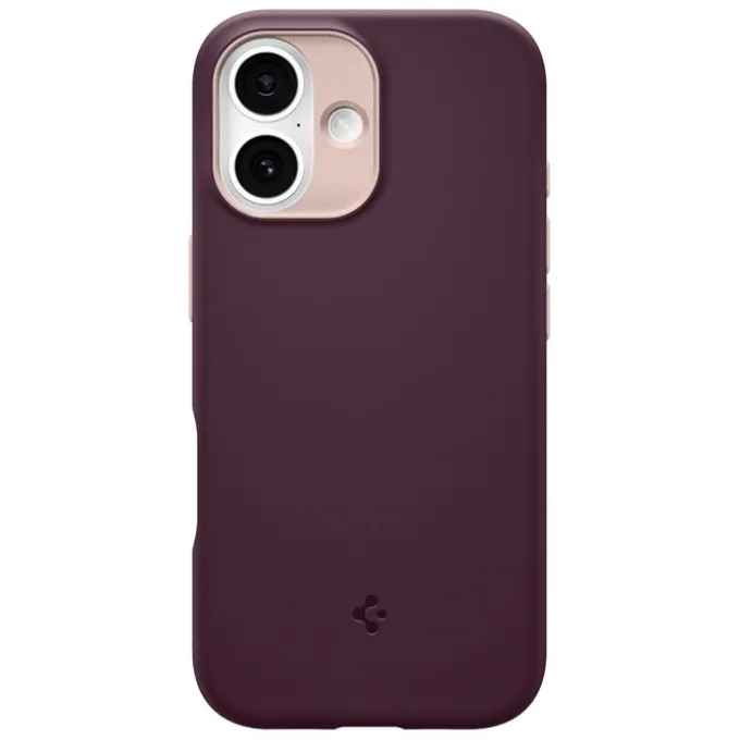 ETUI SPIGEN IPHONE 17 NANO POP MAG MAGSAFE BURGUNDY BEAN
