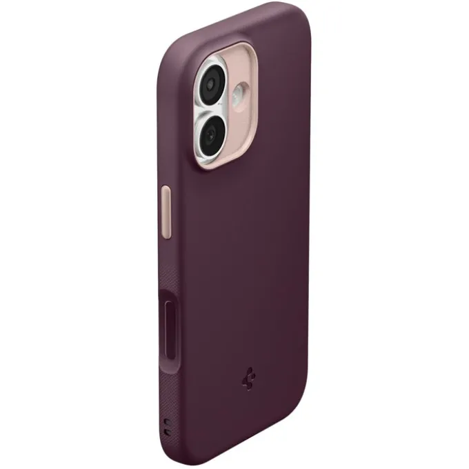 ETUI SPIGEN IPHONE 17 NANO POP MAG MAGSAFE BURGUNDY BEAN