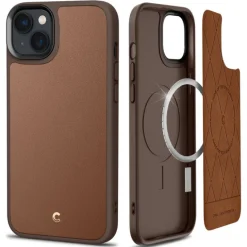 Etui Spigen iPhone 14 Plus Cyrill Kajuk Mag Magsafe Saddle Brown