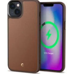 Etui Spigen iPhone 14 Plus Cyrill Kajuk Mag Magsafe Saddle Brown
