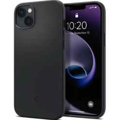 Etui Spigen iPhone 14 Plus Silicone Fit Mag Magsafe Black