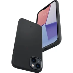 Etui Spigen iPhone 14 Plus Silicone Fit Mag Magsafe Black