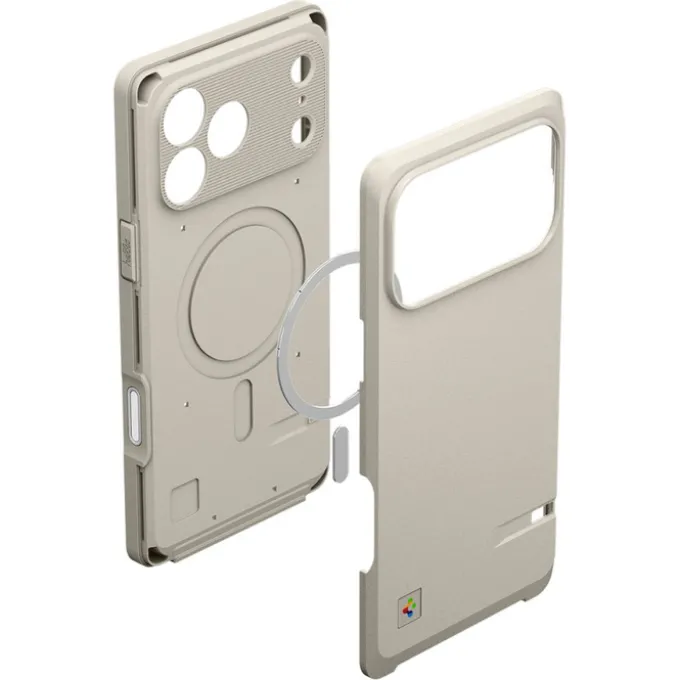 ETUI SPIGEN IPHONE 17 PRO CLASSIC LS MAGSAFE STONE