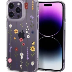 Etui Spigen iPhone 14 Pro Cyrill Cecile Flower Garden